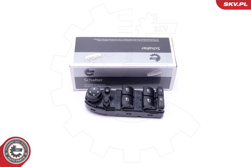 Switch, window regulator